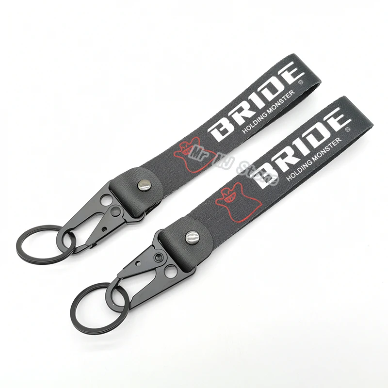 1pc JDM Racing BRIDE Badge Fashion Tags Car Keychain Nylon Polyester Embroidery Motorcycle Auto Key Ring Accessories
1pc JDM Racing BRIDE Badge Fashion Tags Car Keychain Nylon Polyester Embroidery Motorcycle Auto Key Ring Accessories