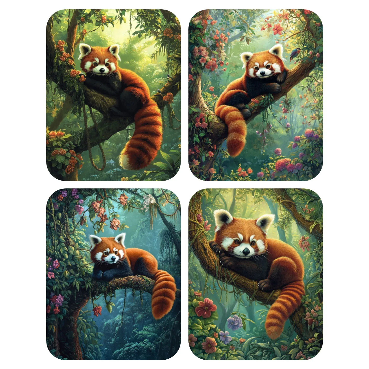 Ручная краска Красная панда лежащая на дереве Картина по номерам Набор DIY Акриловая работа Холст Искусство Подарок для дома
Ручная краска Красная панда лежащая на дереве Картина по номерам Набор DIY Акриловая работа Холст Искусство Подарок для дома