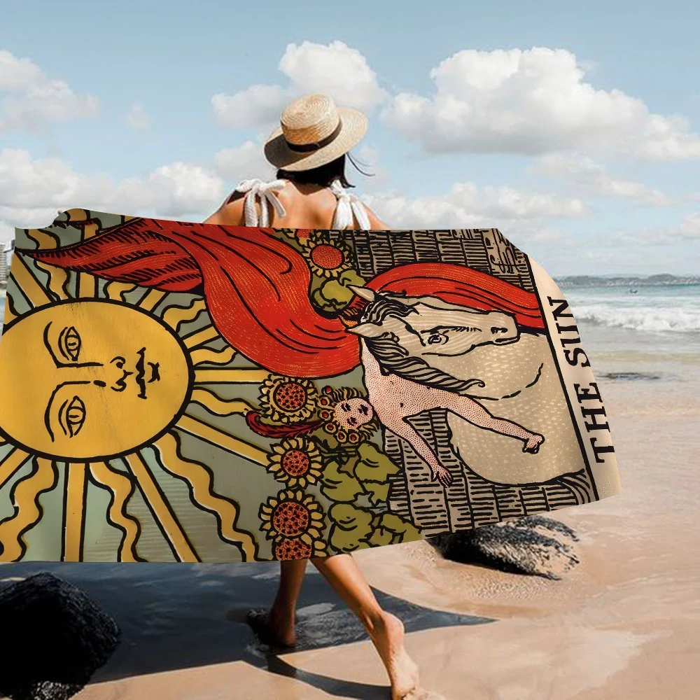 The Magician Tarot Sun Big Microfiber Beach Towels Quick Dry Towel Sand Beach Towels Pool Towel for Travel Swim Pool Yoga
The Magician Tarot Sun Big Microfiber Beach Towels Quick Dry Towel Sand Beach Towels Pool Towel for Travel Swim Pool Yoga