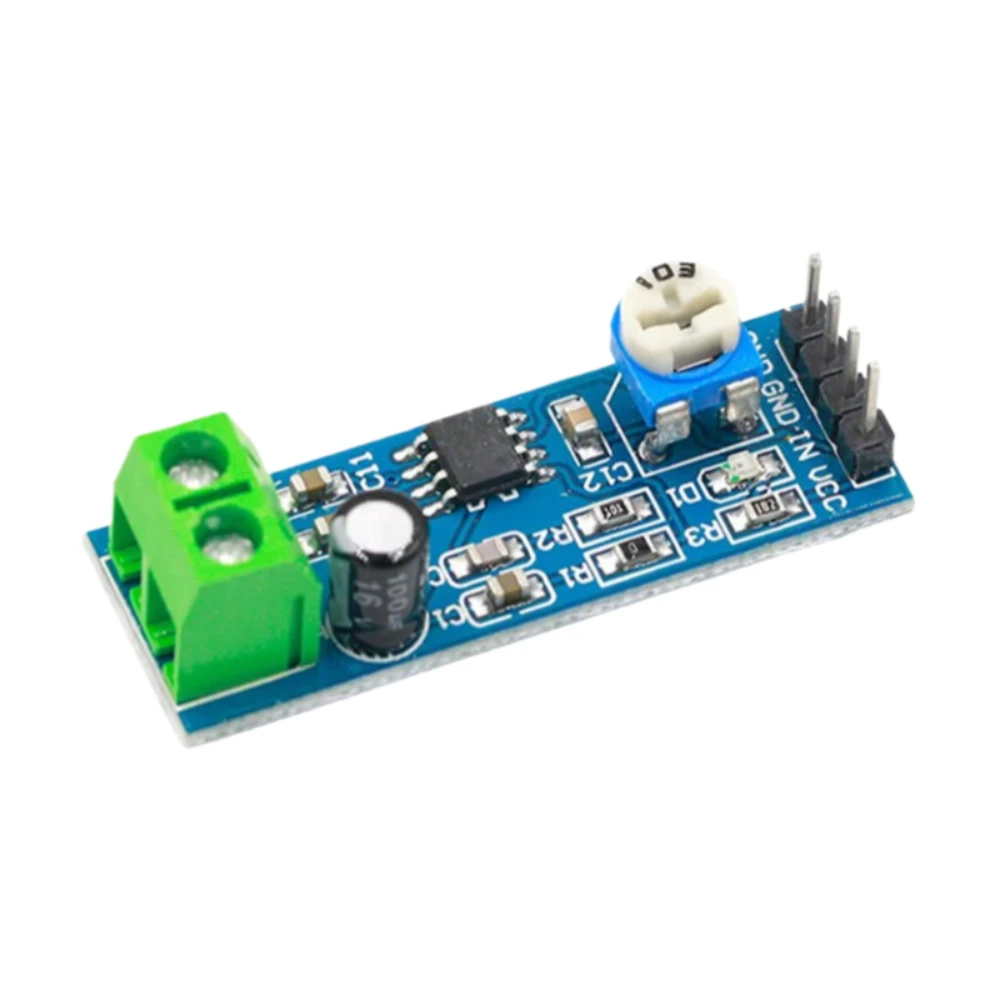 10pcs LM386 Amplifier Board 200x Gain Mono Audio Power Amp Module for Arduino DIY Speaker Project
10pcs LM386 Amplifier Board 200x Gain Mono Audio Power Amp Module for Arduino DIY Speaker Project