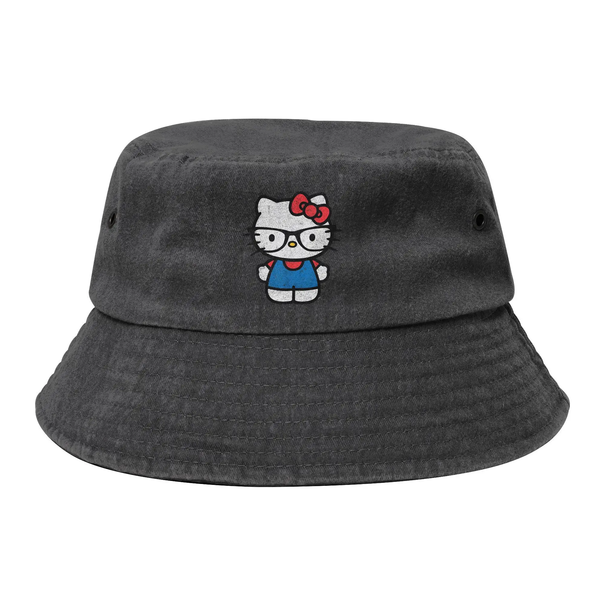 Hello Kitty Distressed Nerd Glasses Bucket Hat Men Women Beach Floppy Hat Hip Hop Foldable for Hiking Fisherman Cap Ispoti Cap
Hello Kitty Distressed Nerd Glasses Bucket Hat Men Women Beach Floppy Hat Hip Hop Foldable for Hiking Fisherman Cap Ispoti Cap