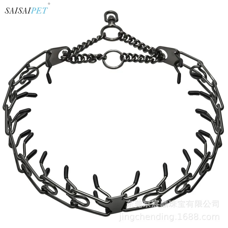 Черная тренировочная стимуляция из нержавеющей стали, цепочка для собак, съемная регулируемая цепочка для собак, стимулирующая шею, ошейник для собак
Черная тренировочная стимуляция из нержавеющей стали, цепочка для собак, съемная регулируемая цепочка для собак, стимулирующая шею, ошейник для собак