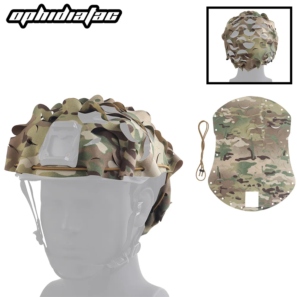 OPHIDIAN FAST Helmet Cover Laser Cut 3D Leaf Shape Helmet Cloth Protector Hunting Airsoft Helmet Accessories
OPHIDIAN FAST Helmet Cover Laser Cut 3D Leaf Shape Helmet Cloth Protector Hunting Airsoft Helmet Accessories