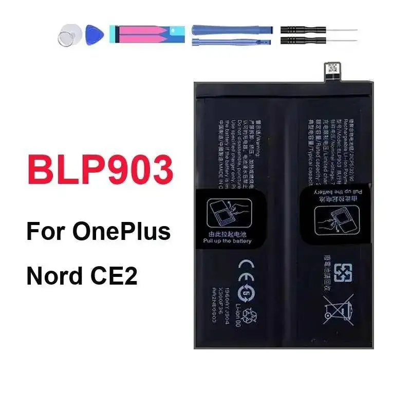 High Quality Rapid Charging For Oneplus Nord CE2 BLP903 Mobile Phone Battery
High Quality Rapid Charging For Oneplus Nord CE2 BLP903 Mobile Phone Battery