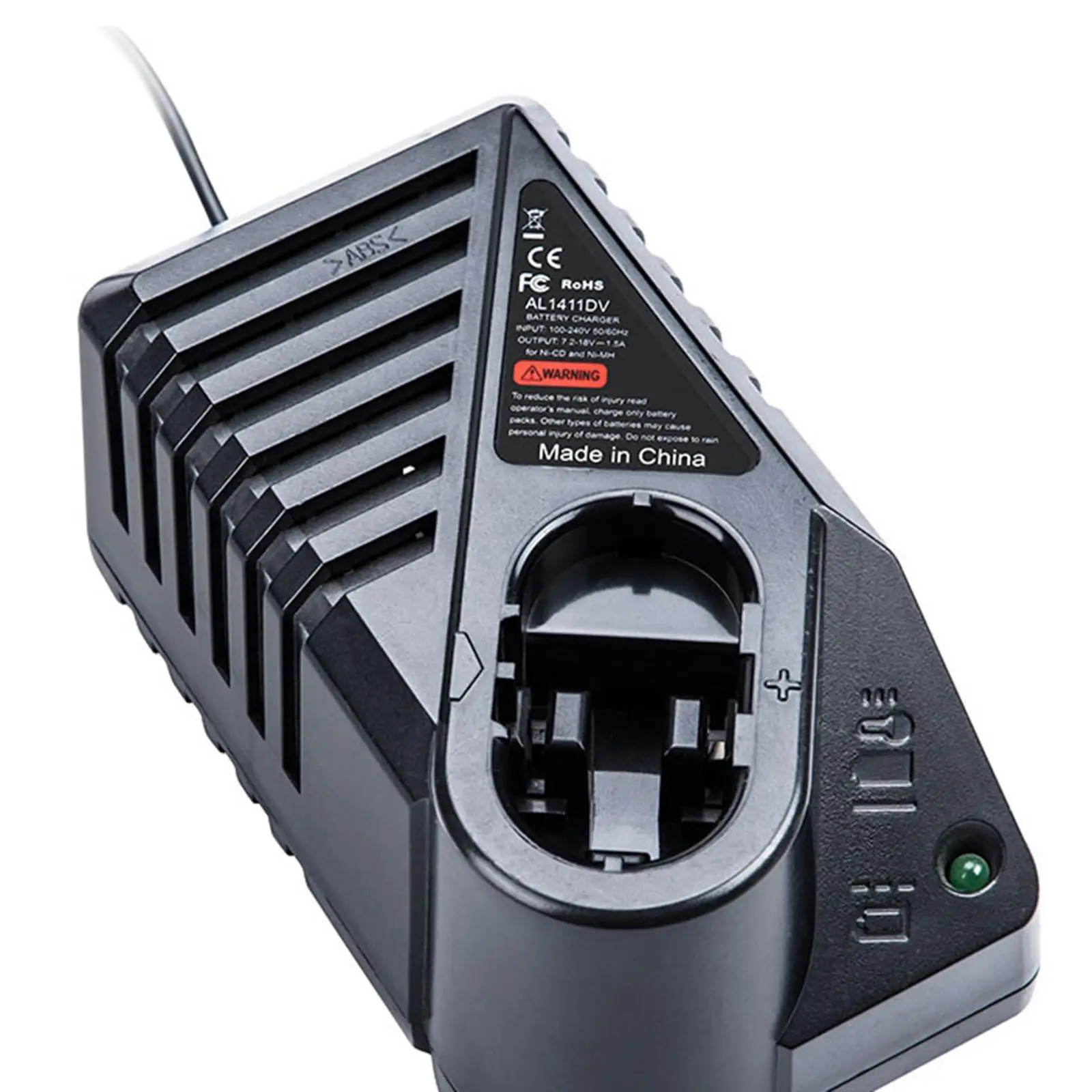 Power Tool Battery Charger with LED Indicator Bat038 Replacement for 7.2V 9.6V 12V 14.4V 18V Ni-mh Ni-cd Gsr9.6-2 Gsr7.2-2 Gsr1
Power Tool Battery Charger with LED Indicator Bat038 Replacement for 7.2V 9.6V 12V 14.4V 18V Ni-mh Ni-cd Gsr9.6-2 Gsr7.2-2 Gsr1