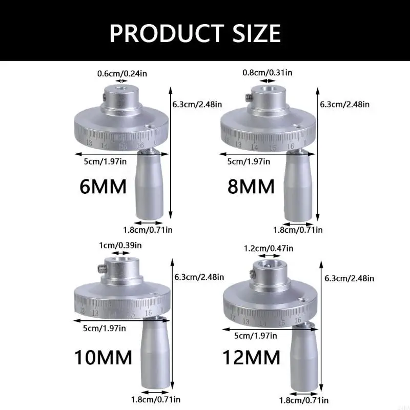 Ручное колесо 24BA с внутренним отверстием 6 мм/8 мм/10 мм/12 мм для токарных измельченных машин
Ручное колесо 24BA с внутренним отверстием 6 мм/8 мм/10 мм/12 мм для токарных измельченных машин