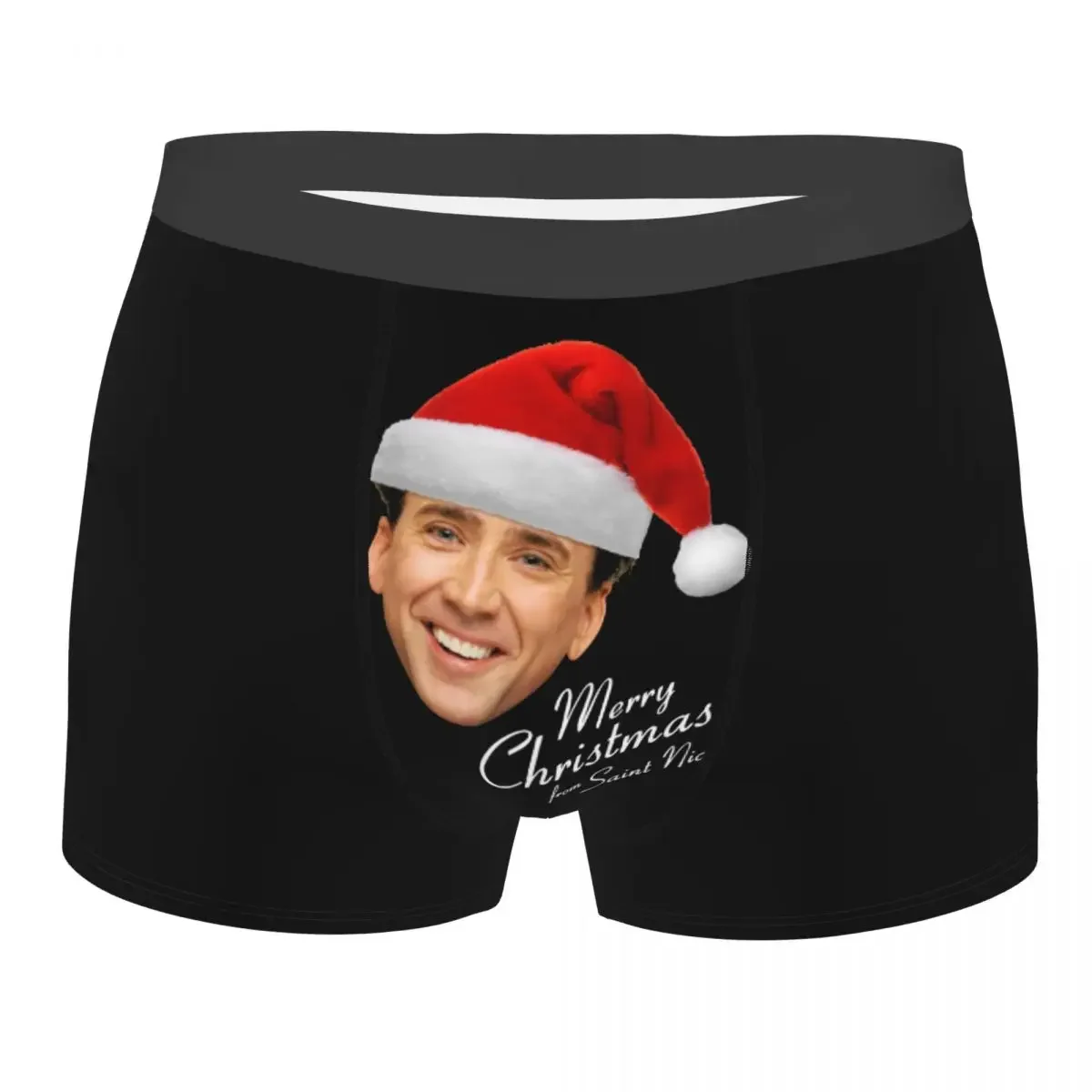 Novelty Boxer Merry Christmas Nicolas Cage Shorts Panties Briefs Men Underwear Mid Waist Underpants for Male
Novelty Boxer Merry Christmas Nicolas Cage Shorts Panties Briefs Men Underwear Mid Waist Underpants for Male