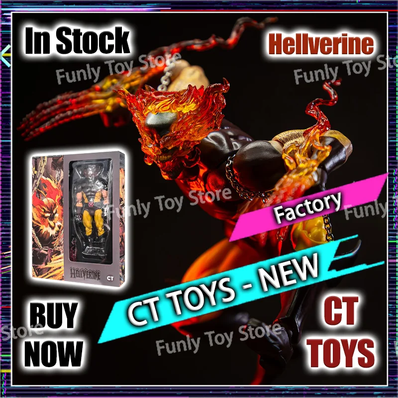 In Stock Ct Toys Hellverine Figure Wolverine Mafex 096 138 X-Men Anime Action Figure Figurine Statue Model Customized Gifts Toys
In Stock Ct Toys Hellverine Figure Wolverine Mafex 096 138 X-Men Anime Action Figure Figurine Statue Model Customized Gifts Toys
