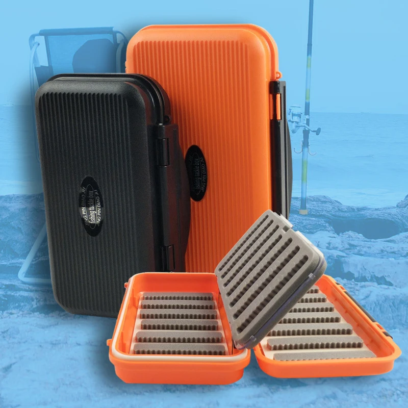 Fishing Accessories Box Plastic Three-layer Waterproof Hair Hook Box Road Sub-fly Hook Box Storage Box Fishing Supplies
Fishing Accessories Box Plastic Three-layer Waterproof Hair Hook Box Road Sub-fly Hook Box Storage Box Fishing Supplies