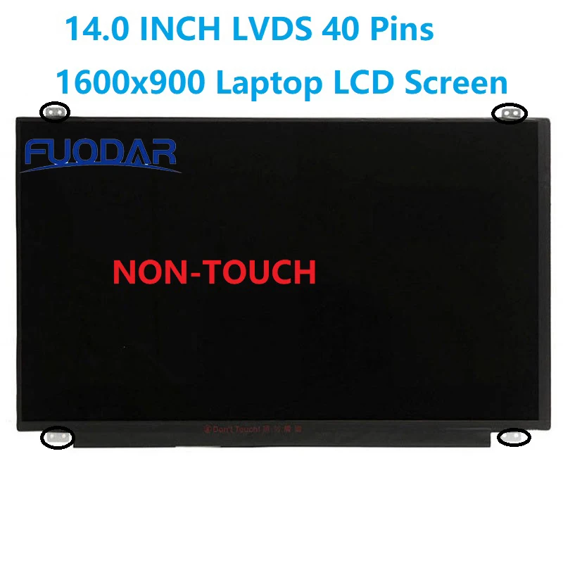 14" 40 Pins HD+ 1600x900 Display Matrix B140RW02 V.0 v0 v1 v2 V.1 V.2 LTN140KT03 LP140WD2 TLC1 N140FGE-LA2 Laptop LCD Screen
14" 40 Pins HD+ 1600x900 Display Matrix B140RW02 V.0 v0 v1 v2 V.1 V.2 LTN140KT03 LP140WD2 TLC1 N140FGE-LA2 Laptop LCD Screen