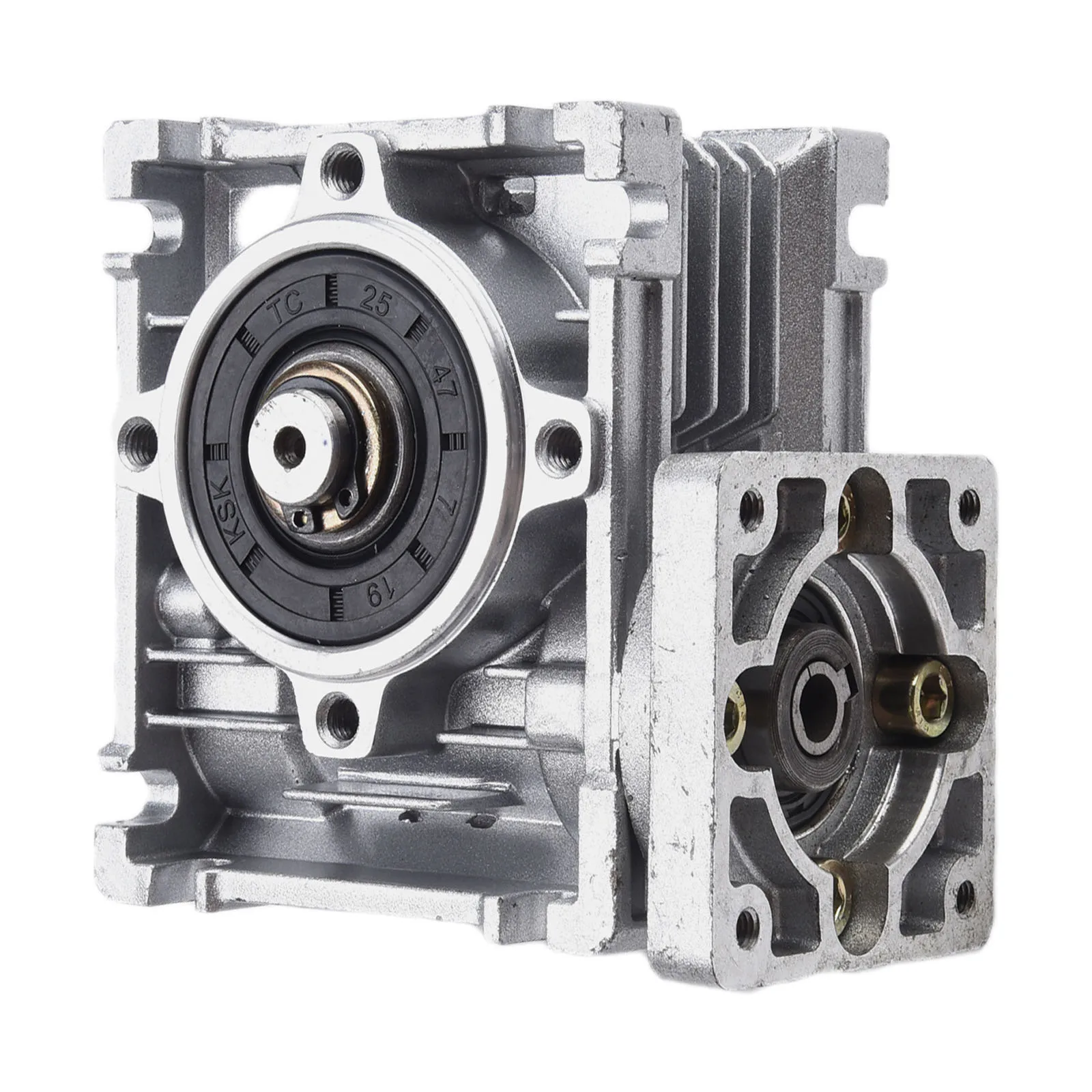 1pc NMRV030 Worm Gear Reducer DC Motor Gearbox 14mm Output 5:1-80:1 RV030 Worm Gear Reducer Suitable For NEMA 23 Motors
1pc NMRV030 Worm Gear Reducer DC Motor Gearbox 14mm Output 5:1-80:1 RV030 Worm Gear Reducer Suitable For NEMA 23 Motors