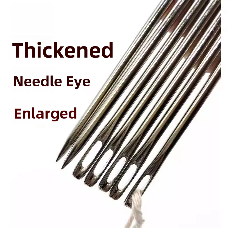 Утолщенная игла для шиберной ткани, игла для рыболовных сетей с большим ушком, очень большая игла для ручного шитья, удлиненная игла для рукоделия
Утолщенная игла для шиберной ткани, игла для рыболовных сетей с большим ушком, очень большая игла для ручного шитья, удлиненная игла для рукоделия