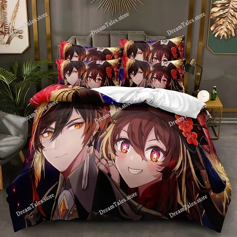 Games Genshin Impact Bedding Set Hot Sale Game Scaramouche Duvet Cover Sets for Children Boys and Girls 3D Print Quilt Cover
Games Genshin Impact Bedding Set Hot Sale Game Scaramouche Duvet Cover Sets for Children Boys and Girls 3D Print Quilt Cover