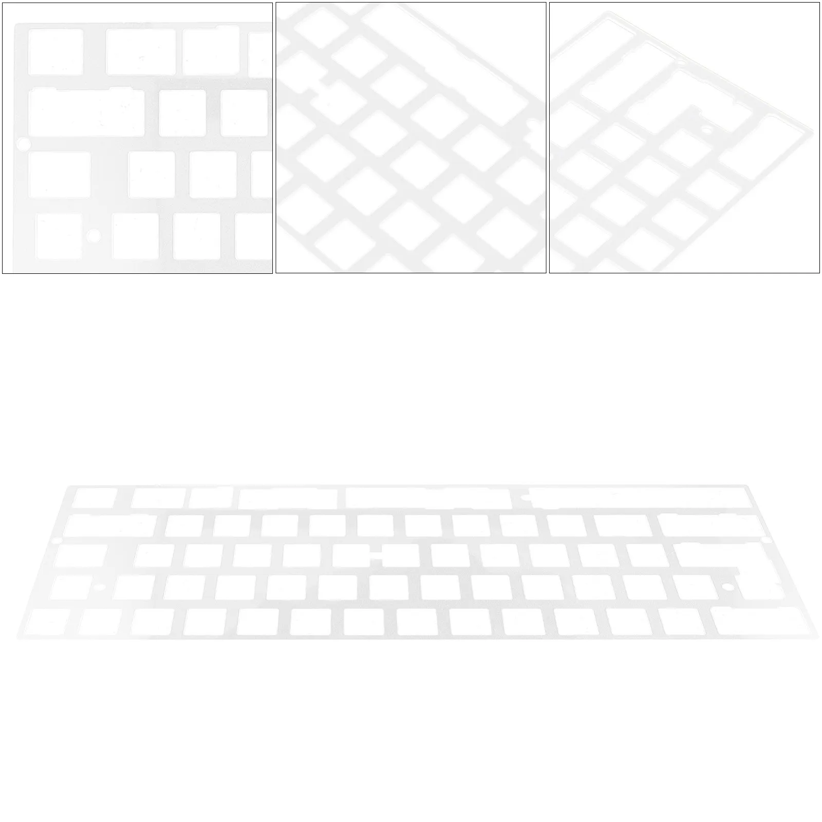 Positioning Board 225U Mechanical Keyboard Layout Splitted Plate Replacement Support for 60 Percent Customized Keyboard
Positioning Board 225U Mechanical Keyboard Layout Splitted Plate Replacement Support for 60 Percent Customized Keyboard