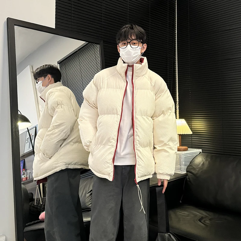 Белая утепленная хлопковая куртка-пуховик для мужчин, осенне-зимняя, повседневная, свободного кроя, молодежная, популярная
Белая утепленная хлопковая куртка-пуховик для мужчин, осенне-зимняя, повседневная, свободного кроя, молодежная, популярная