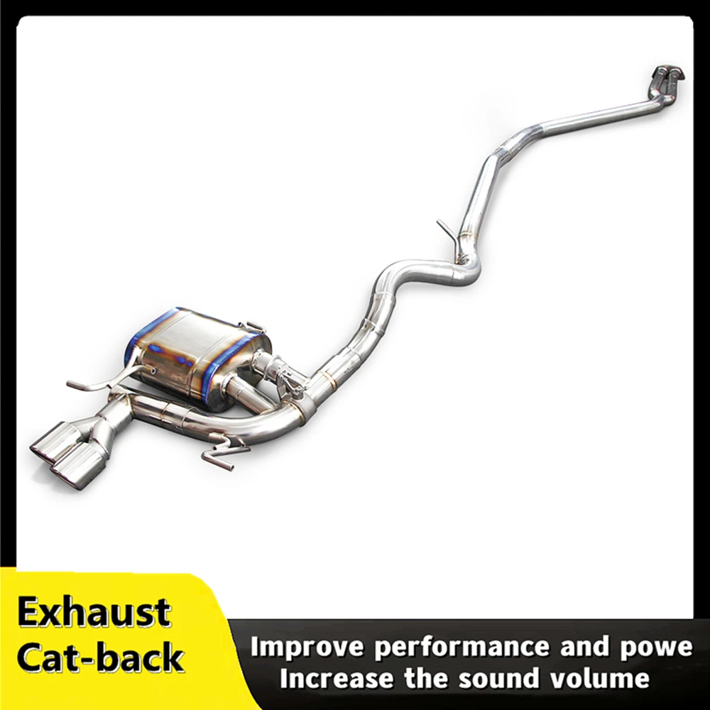 High-Performance Titanium Alloy Valve Exhaust System Cat-Back for BMW E90 E92 320i 318i 325i 2007-2012
High-Performance Titanium Alloy Valve Exhaust System Cat-Back for BMW E90 E92 320i 318i 325i 2007-2012