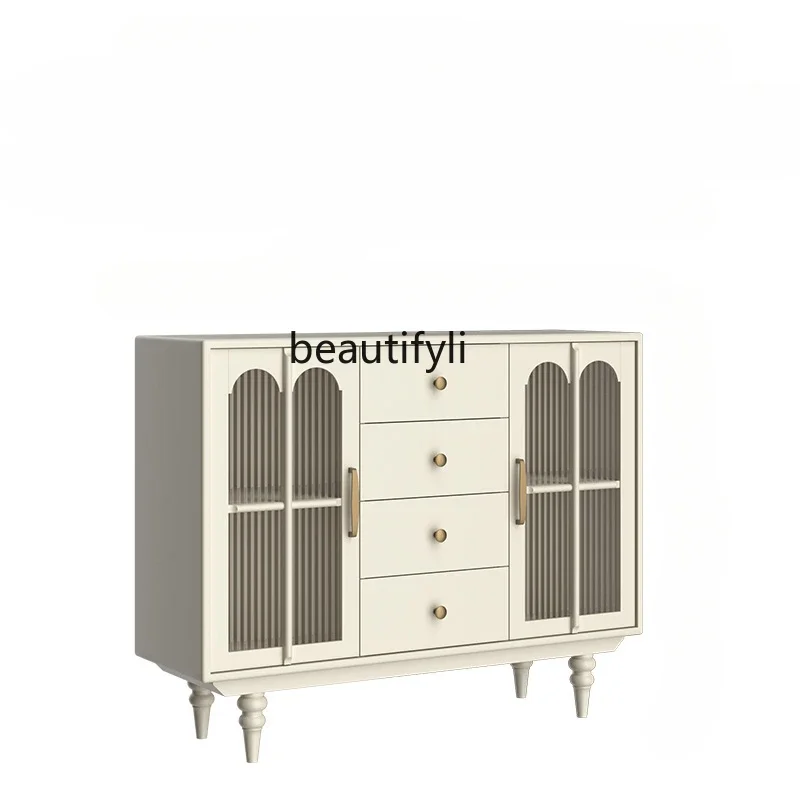 x11Cream Style Solid Wood Sideboard Cabinet Wall-Mounted French Multi-Functional Storage Decoration Wine Cabinet
x11Cream Style Solid Wood Sideboard Cabinet Wall-Mounted French Multi-Functional Storage Decoration Wine Cabinet