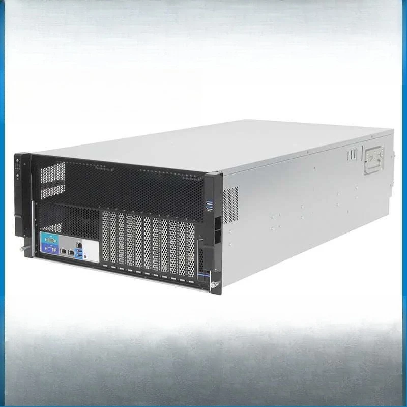 AI inference server 5 card GPU chassis rendering 5U chassis
AI inference server 5 card GPU chassis rendering 5U chassis