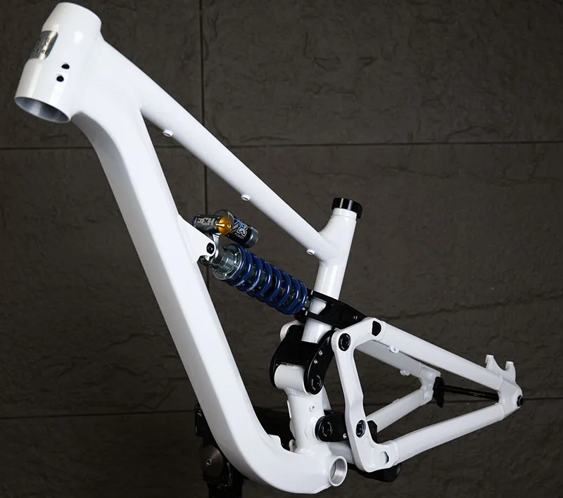 Full Suspension Frame DW/FR/DH/AM Enduro Aluminum Bike Frameset Soft Tail 27.5/29er Rear Travel 180mm Boost 12X148mm 4 Links
Full Suspension Frame DW/FR/DH/AM Enduro Aluminum Bike Frameset Soft Tail 27.5/29er Rear Travel 180mm Boost 12X148mm 4 Links