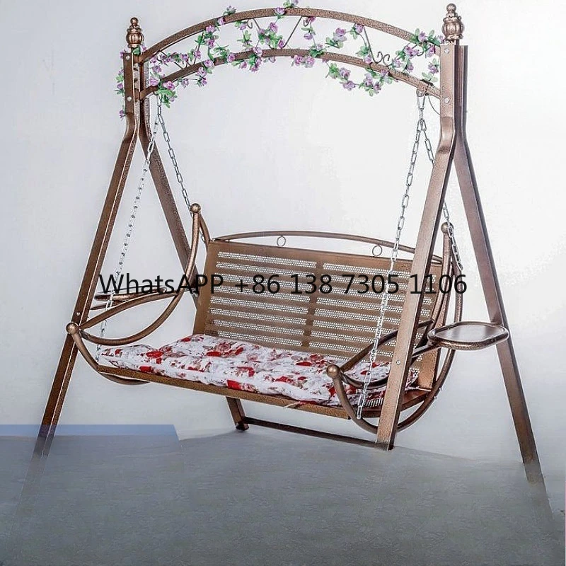Double wrought iron cradle swing adult hammock balcony indoor and outdoor courtyard rattan chair household swing hanging chair
Double wrought iron cradle swing adult hammock balcony indoor and outdoor courtyard rattan chair household swing hanging chair