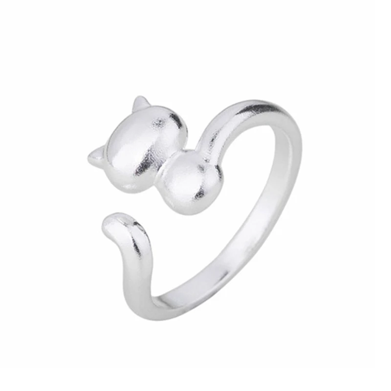 Fashion Cute Silver Cats Paw Ears Animal Shape Adjustable Finger Rings Women Ladies Party Gifts Wedding Jewelry Accessories
Fashion Cute Silver Cats Paw Ears Animal Shape Adjustable Finger Rings Women Ladies Party Gifts Wedding Jewelry Accessories