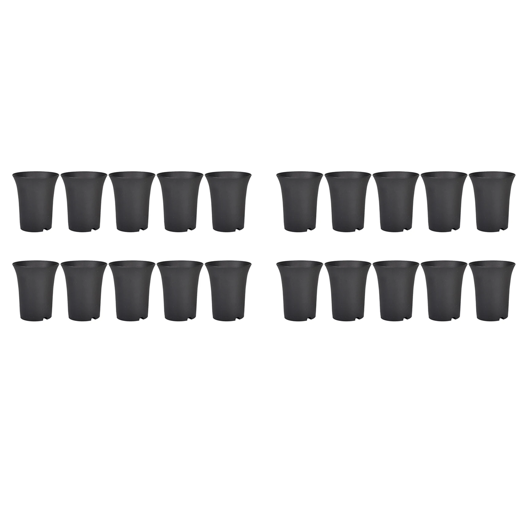 AB33-20Pcs Black Round Flower Pots High Waist Deep Pots Are Perfect For Indoor And Outdoor Plants, Seeds, Vegetables
AB33-20Pcs Black Round Flower Pots High Waist Deep Pots Are Perfect For Indoor And Outdoor Plants, Seeds, Vegetables