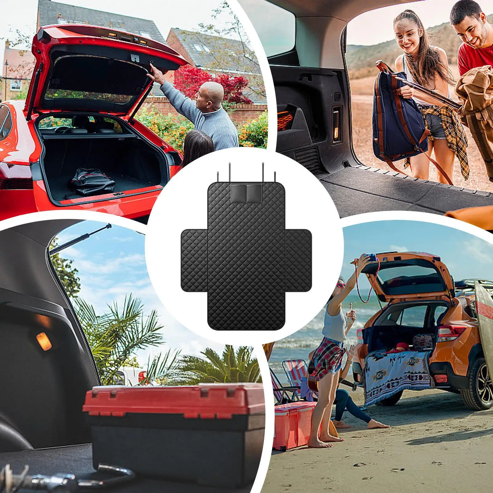 Dog Trunk Mat 169x175cm Waterproof Anti-Slip Universal Dog Hammock Backseat Protector For Sedan SUVs Car Automotive
Dog Trunk Mat 169x175cm Waterproof Anti-Slip Universal Dog Hammock Backseat Protector For Sedan SUVs Car Automotive