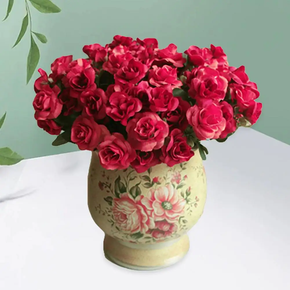 Artificial Flower 3D Not Wither Vibrant Multicolor Artificial Rose Flowers Ornament for Household
Artificial Flower 3D Not Wither Vibrant Multicolor Artificial Rose Flowers Ornament for Household
