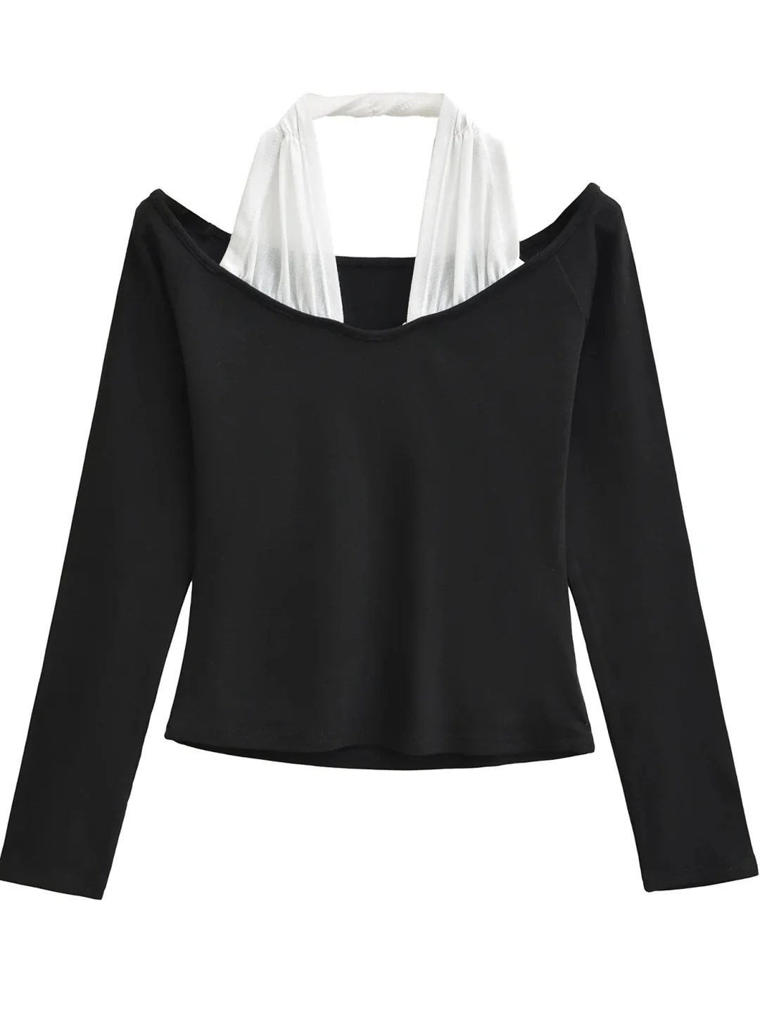 Сексуальный облегающий женский топ с одним открытым плечом и длинным рукавом, весенне-осенний дизайн, базовая футболка
Сексуальный облегающий женский топ с одним открытым плечом и длинным рукавом, весенне-осенний дизайн, базовая футболка