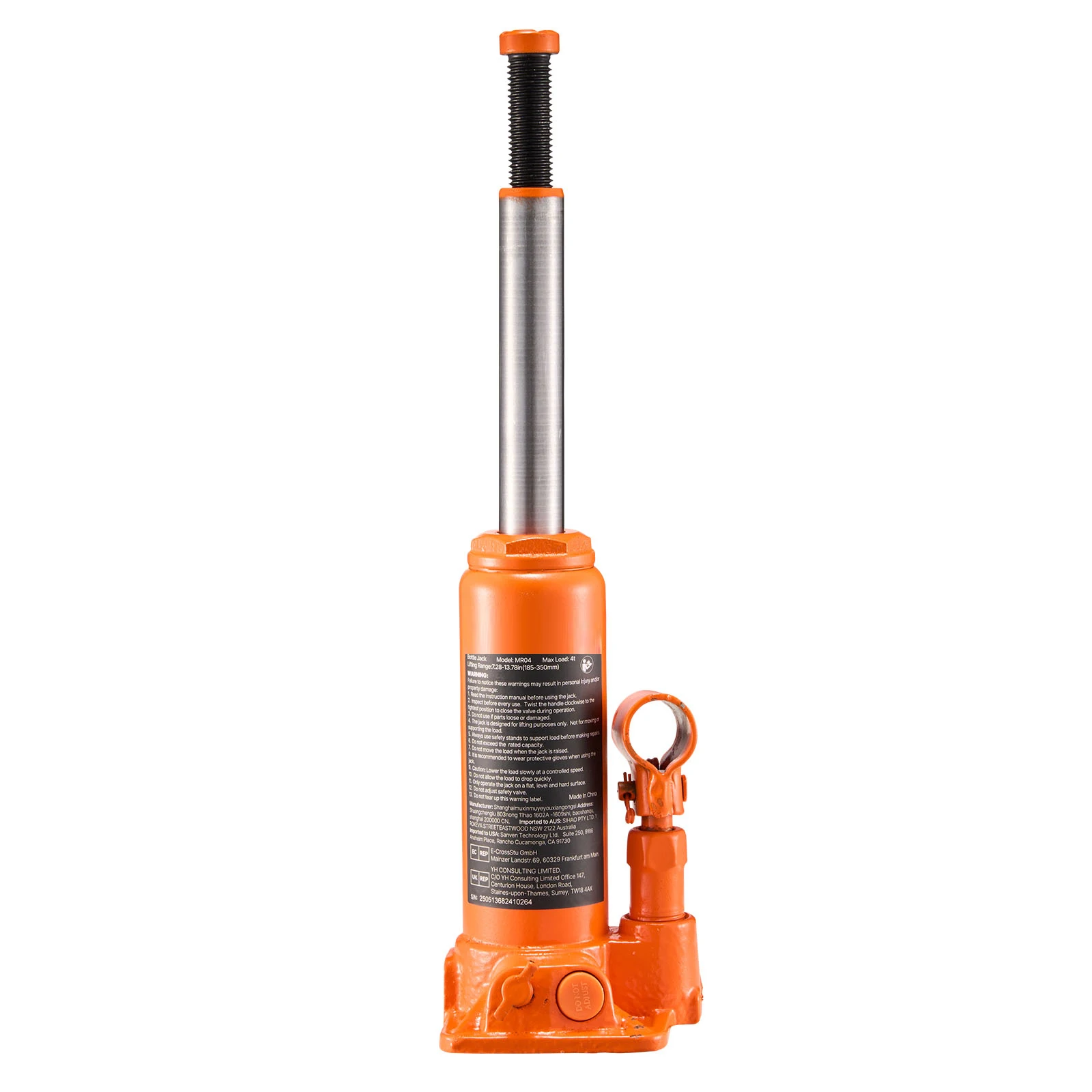 SucceBuy 4/6/8 Ton Hydraulic Bottle Jack, Heavy Duty Welded Bottle Jack, for Auto Repair, House Lift and Agricultural Equipment
SucceBuy 4/6/8 Ton Hydraulic Bottle Jack, Heavy Duty Welded Bottle Jack, for Auto Repair, House Lift and Agricultural Equipment