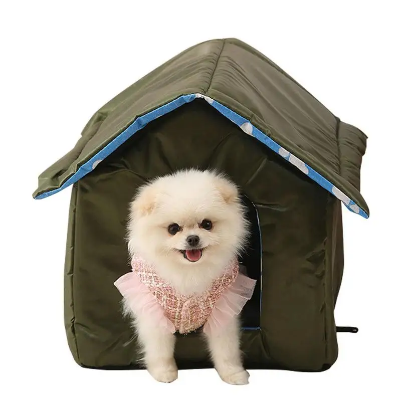 Winter Cat House Outdoor Weatherproof Pet Shelter Portable Durable Outside Cat House With Removable Soft Mat
Winter Cat House Outdoor Weatherproof Pet Shelter Portable Durable Outside Cat House With Removable Soft Mat