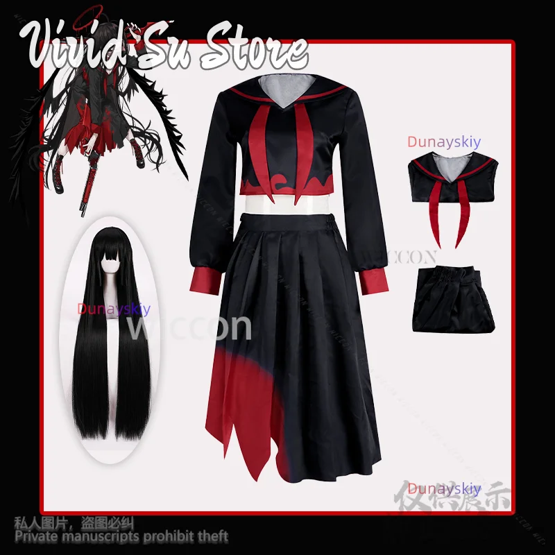 Ajitani Hifumi Cosplay Game Blue Archive Black Jk Uniform Jirai Kei Girls Woman Lolita Wig Halloween Horror Party Cos Customized
Ajitani Hifumi Cosplay Game Blue Archive Black Jk Uniform Jirai Kei Girls Woman Lolita Wig Halloween Horror Party Cos Customized