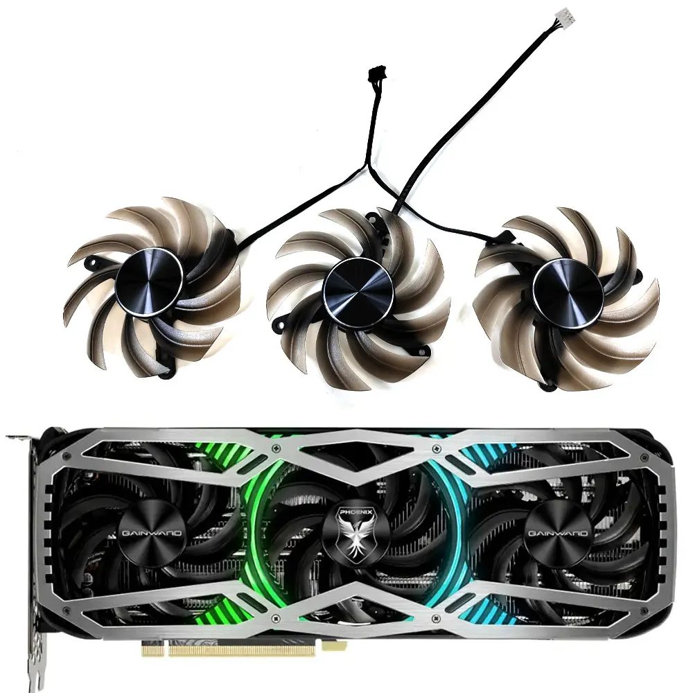 82MM TH8015S2H-PCC01 FD8015U12D Video card fan, For Gainward RTX 3060Ti 3070 3070Ti 3080 3080Ti 3090 Cooling fan
82MM TH8015S2H-PCC01 FD8015U12D Video card fan, For Gainward RTX 3060Ti 3070 3070Ti 3080 3080Ti 3090 Cooling fan