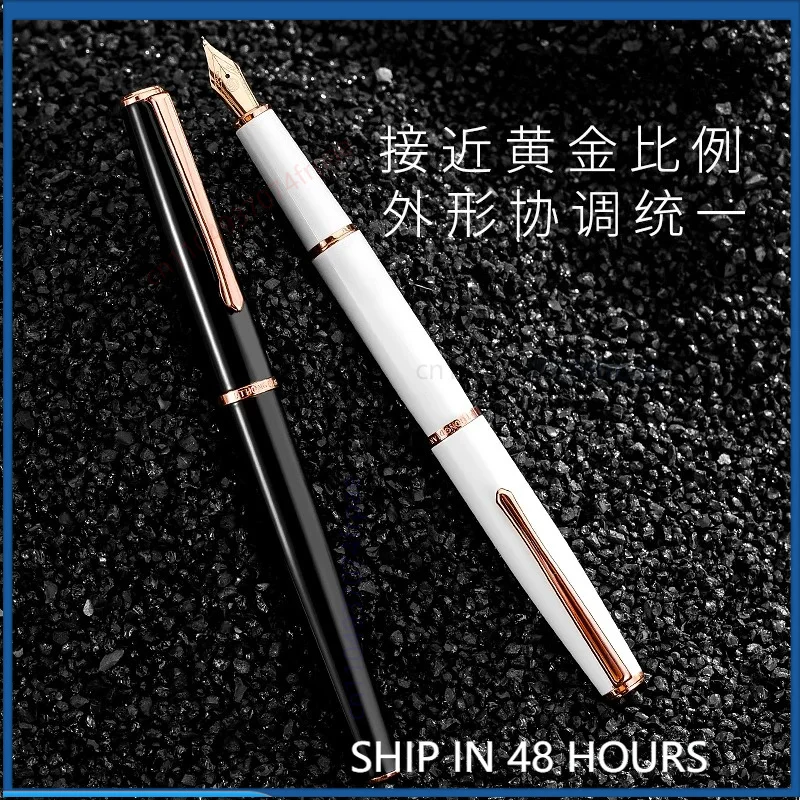 For Hongdian Fountain Pen With Rose Gold Nib Luxury Gift Box For Vintage Couple Student Adult Calligraphy Writing Stationery
For Hongdian Fountain Pen With Rose Gold Nib Luxury Gift Box For Vintage Couple Student Adult Calligraphy Writing Stationery