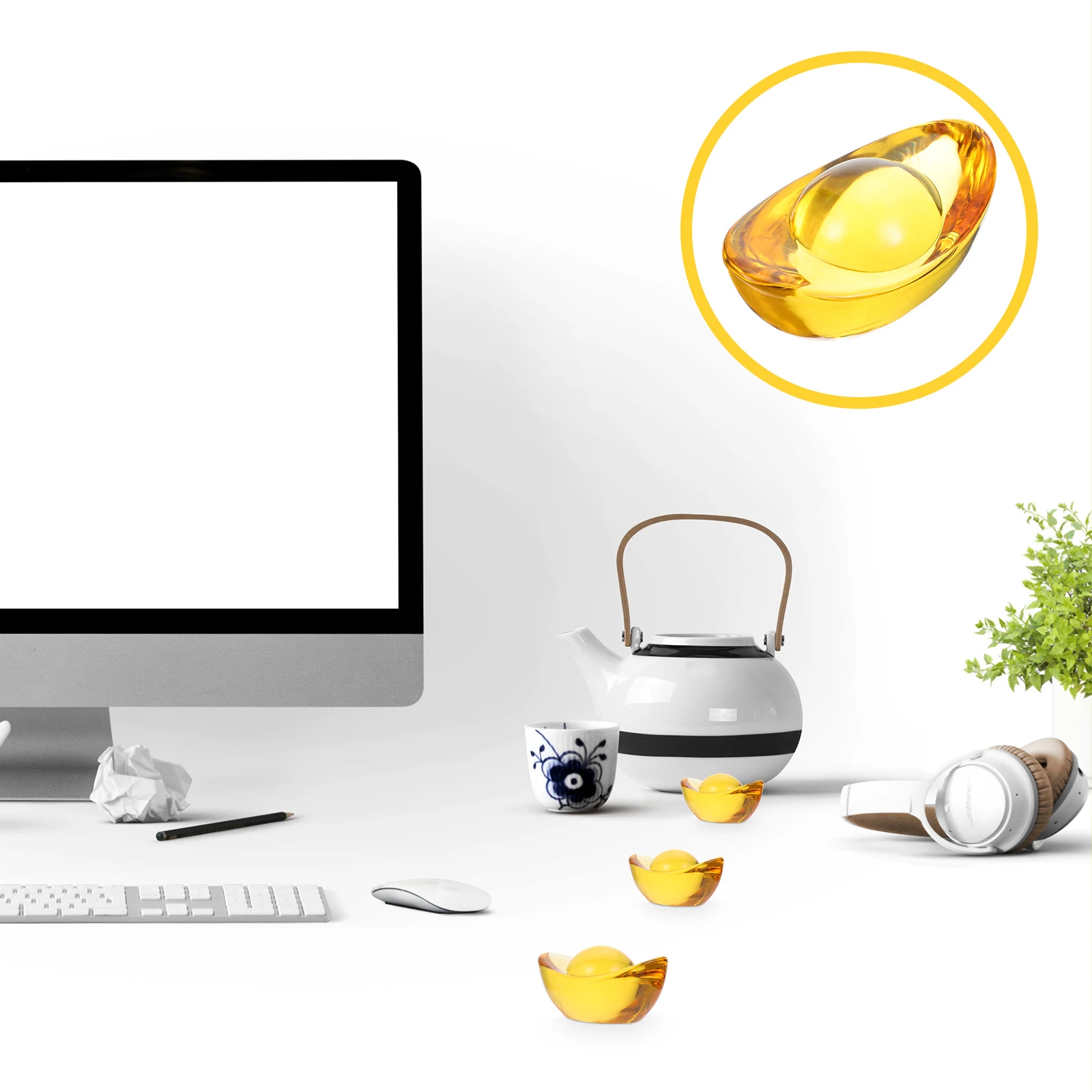 1Pcs Crystal Craft Gold Ingot Decor Compact Stable Desktop Ornament Creative Indoor Scene Decor Crystal Craft Adornment
1Pcs Crystal Craft Gold Ingot Decor Compact Stable Desktop Ornament Creative Indoor Scene Decor Crystal Craft Adornment