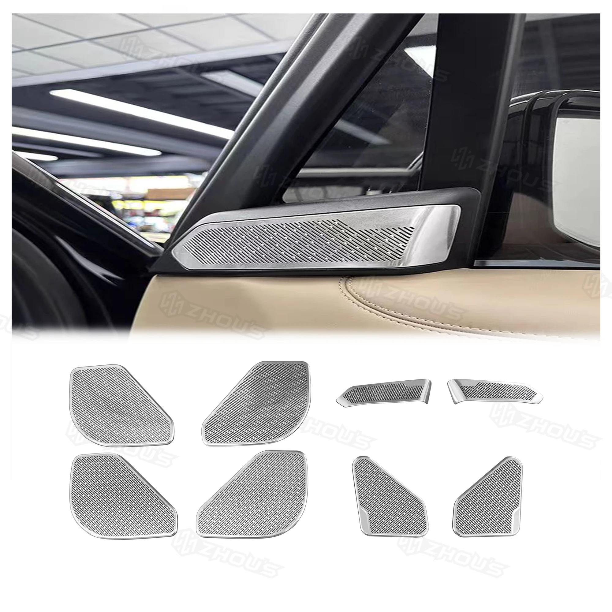 Car Interior Cars Audio Speakers Guard Protector Housing Front Rear Door Speaker Cover for Range Rover L460
Car Interior Cars Audio Speakers Guard Protector Housing Front Rear Door Speaker Cover for Range Rover L460