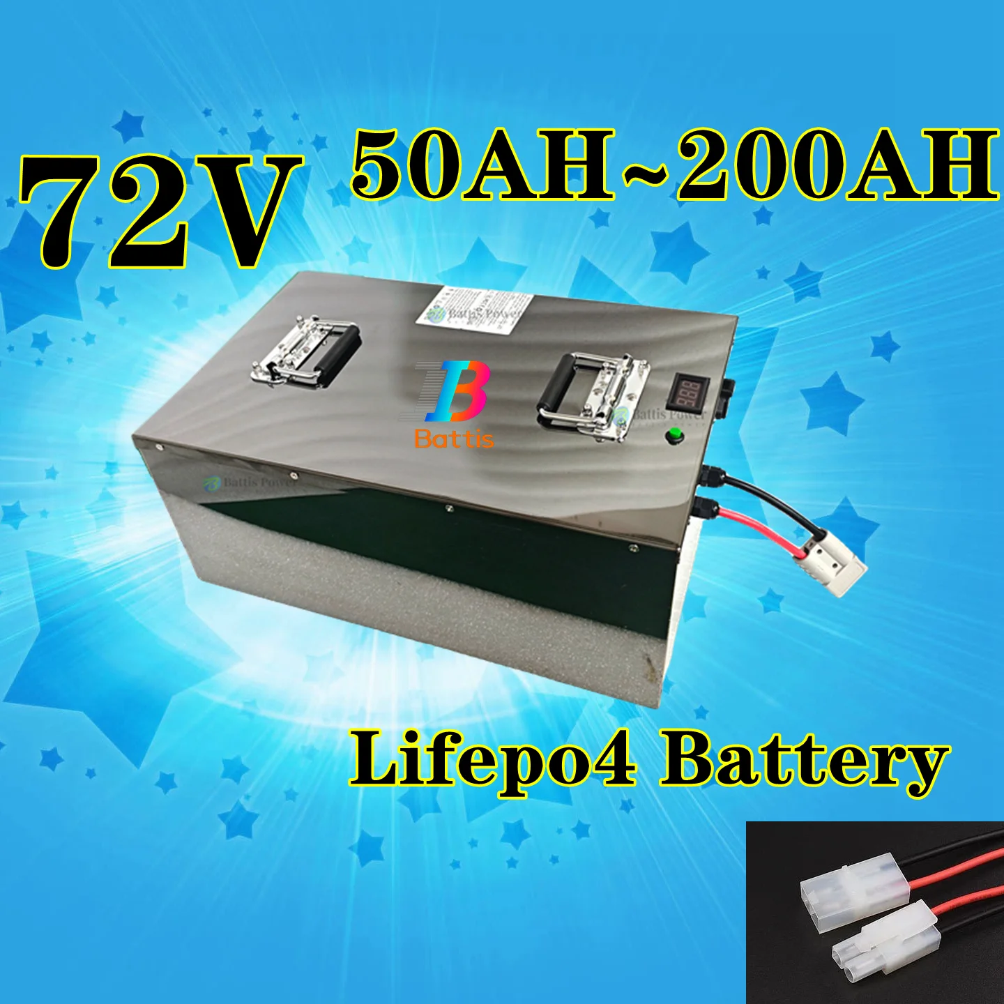 Teswatts 72V 50Ah 60Ah 70Ah 80Ah 100Ah 150Ah 180Ah 200Ah Lifepo4 Аккумулятор для 1KW 2KW 3KW 5KW 7KW Rickshaw Four-Wheel Car
Teswatts 72V 50Ah 60Ah 70Ah 80Ah 100Ah 150Ah 180Ah 200Ah Lifepo4 Аккумулятор для 1KW 2KW 3KW 5KW 7KW Rickshaw Four-Wheel Car