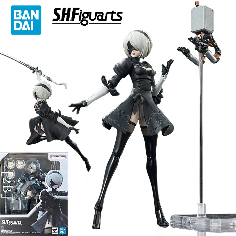 Original genuine Bandai S.H.Figuarts SHF NieR:Automata Ver1.1a Action Figure Yorha No.2 Type B Collect souvenir toys For boys
Original genuine Bandai S.H.Figuarts SHF NieR:Automata Ver1.1a Action Figure Yorha No.2 Type B Collect souvenir toys For boys