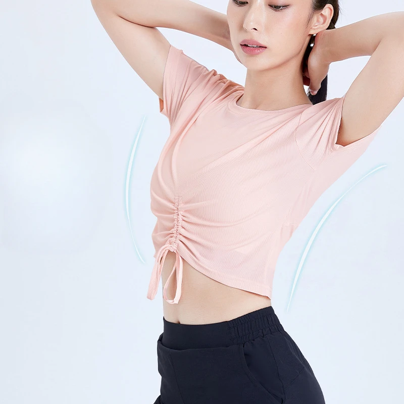 New Running Quick Dry Short Sleeve Sports Gym Shirt Top Workout Clothes Women Summer Thin Fitness Traning Yoga Sports T-shirt
New Running Quick Dry Short Sleeve Sports Gym Shirt Top Workout Clothes Women Summer Thin Fitness Traning Yoga Sports T-shirt