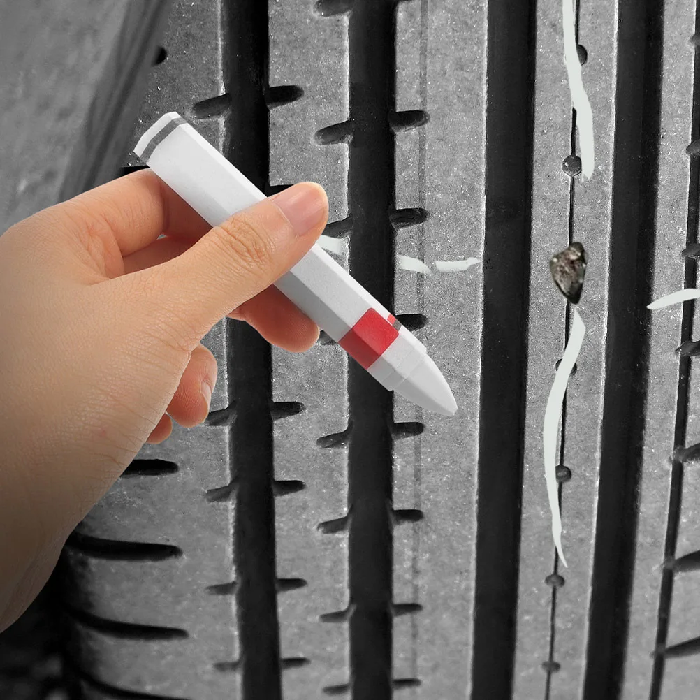 3 pcs Repair Marking Pens, Car Tire Marker Pen With High Visibility Wax Crayon, Durable Automotive Repair Tool For Tire
3 pcs Repair Marking Pens, Car Tire Marker Pen With High Visibility Wax Crayon, Durable Automotive Repair Tool For Tire