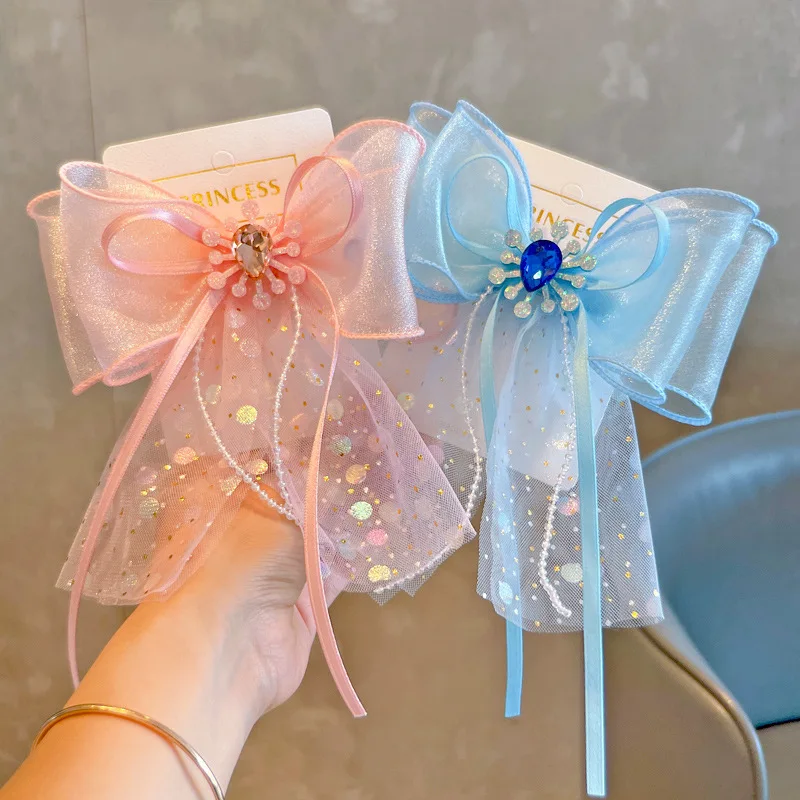 1PC New Cute Children Ribbon Snow Yarn Bow Girls Hairpins Hair Clips Kids Headwear Baby Hair Accessories
1PC New Cute Children Ribbon Snow Yarn Bow Girls Hairpins Hair Clips Kids Headwear Baby Hair Accessories