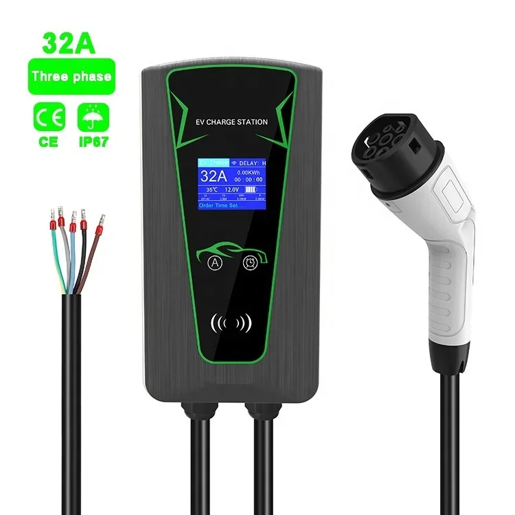 Wall mounting charging station 7KW 11KW 22KW Home Electric Car Type 1 Type 2 GBT Portable EV Wall Charger
Wall mounting charging station 7KW 11KW 22KW Home Electric Car Type 1 Type 2 GBT Portable EV Wall Charger