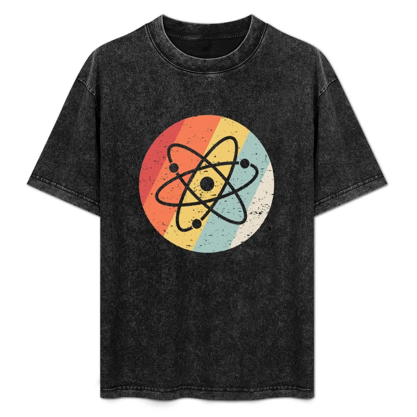 Vintage Retro Atomic Symbol T-Shirt Casual Minimalist Short Sleeve Top
Vintage Retro Atomic Symbol T-Shirt Casual Minimalist Short Sleeve Top