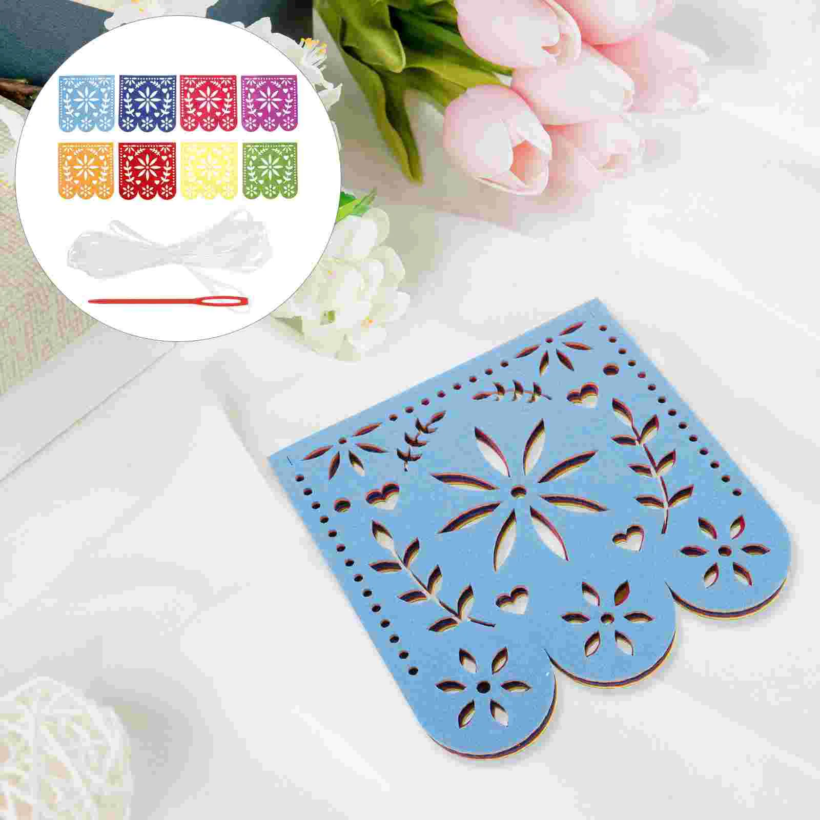 Felt Hanging Flag Day of The Dead Decor Mexican Party Banners Bunting Decorations Non-woven Fabric
Felt Hanging Flag Day of The Dead Decor Mexican Party Banners Bunting Decorations Non-woven Fabric