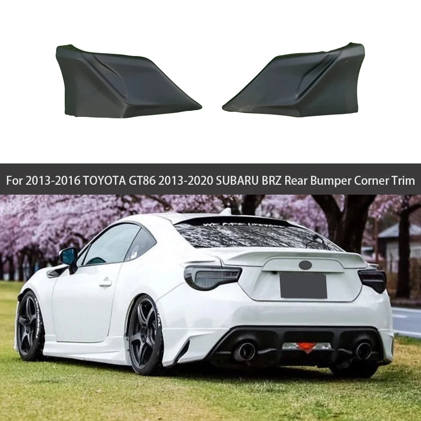 Для Toyota 86 GT86/2013-2020 Subaru BRZ 2013-2016 гг., комплект обшивки заднего бампера, ярко-черный комплект регулировки автомобиля
Для Toyota 86 GT86/2013-2020 Subaru BRZ 2013-2016 гг., комплект обшивки заднего бампера, ярко-черный комплект регулировки автомобиля