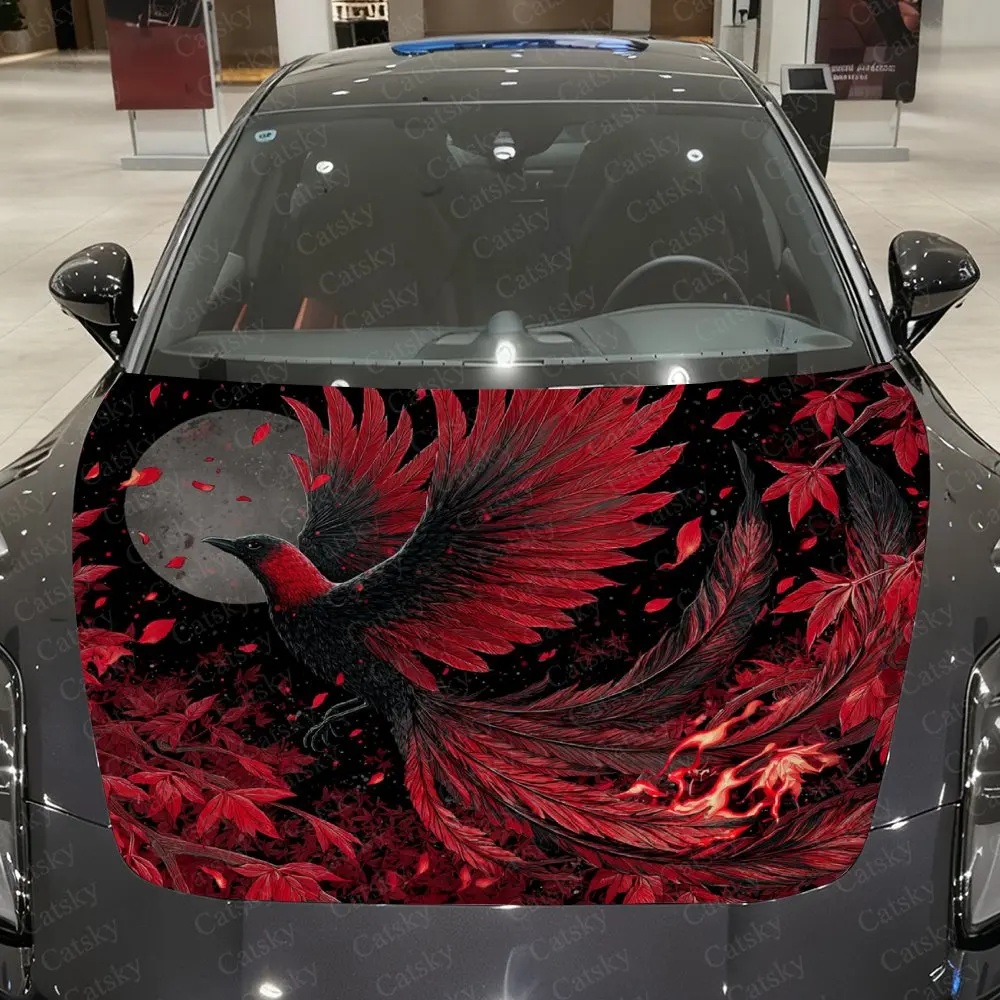 Night Moon Phoenix Car Hood Stickers, Waterproof And Wear-resistant Decorative Stickers, Suitable For Various SUV Models, PVC St
Night Moon Phoenix Car Hood Stickers, Waterproof And Wear-resistant Decorative Stickers, Suitable For Various SUV Models, PVC St