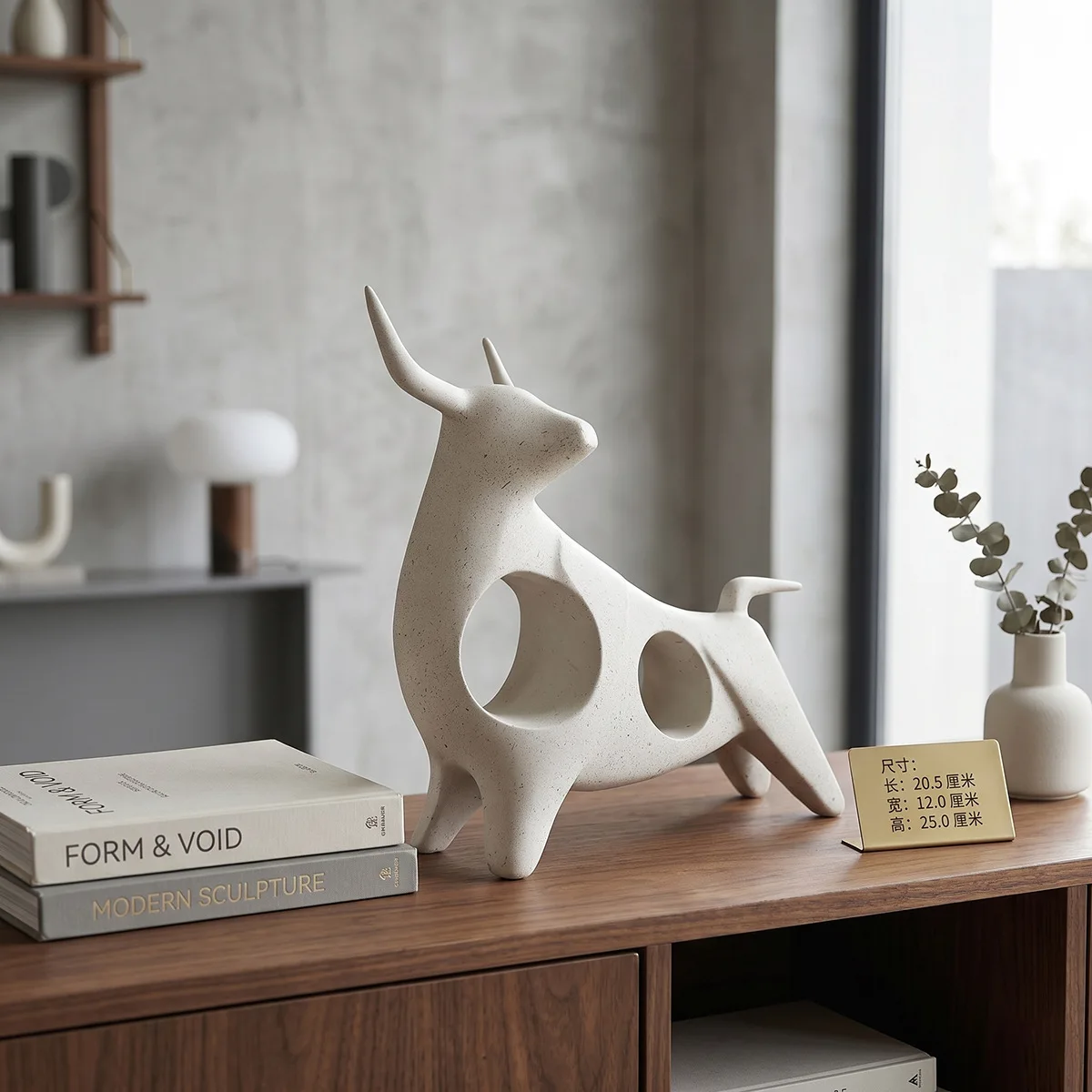 Nordic-style Abstract Hollow Bull Sculpture, Resin Sandstone Decoration, Home Living Room Entryway Desktop Art Piece
Nordic-style Abstract Hollow Bull Sculpture, Resin Sandstone Decoration, Home Living Room Entryway Desktop Art Piece