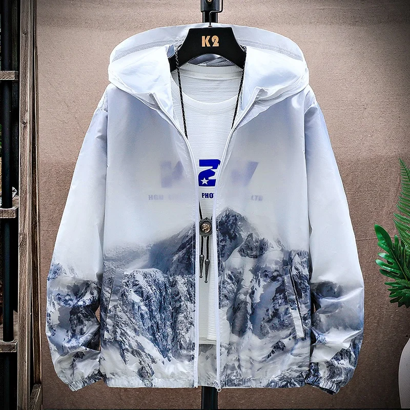 Men's Ultra-Thin Ice Silk Sun Protection Jacket Loose Fit Fishing Outerwear Trendy Youth Summer Breathable Hooded Coat
Men's Ultra-Thin Ice Silk Sun Protection Jacket Loose Fit Fishing Outerwear Trendy Youth Summer Breathable Hooded Coat