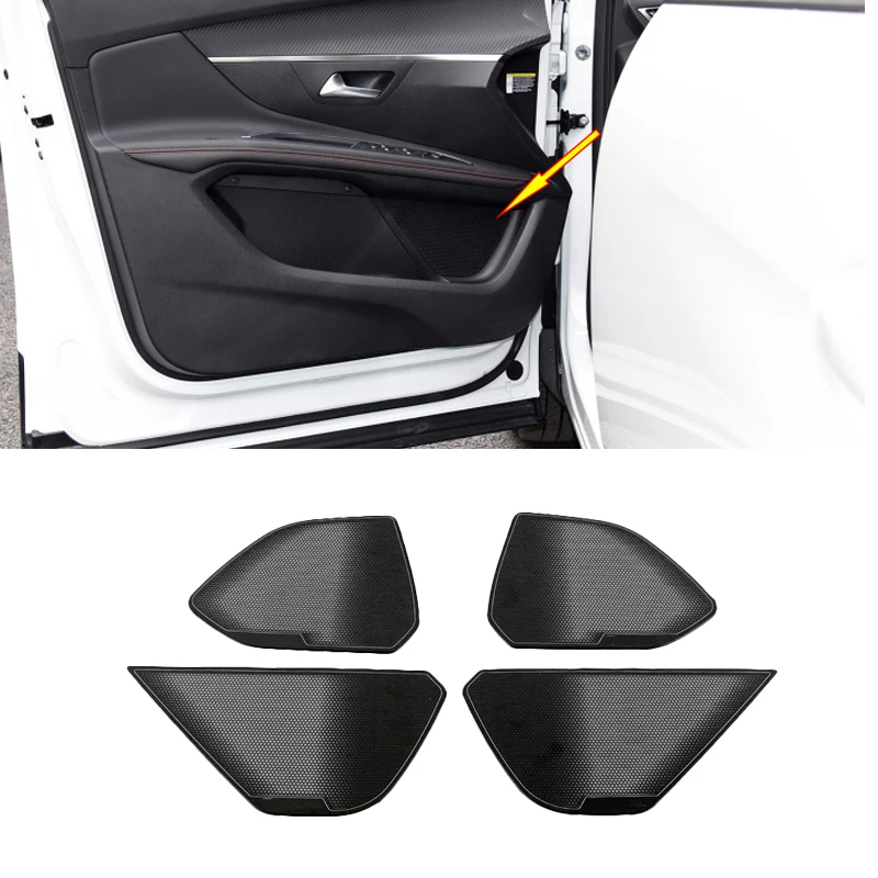 For Peugeot 5008 2016-2019 Car Door Loudspeaker Sound Chrome Speaker Cover Trim Frame Sticker Interior Decoration Accessories
For Peugeot 5008 2016-2019 Car Door Loudspeaker Sound Chrome Speaker Cover Trim Frame Sticker Interior Decoration Accessories