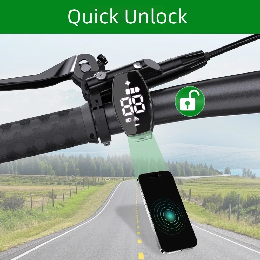Motor Display Ebike Display 1.5-inch HD LED Screen IP67 Waterproof Rating Multiple PAS Levels For BAFANG Motors
Motor Display Ebike Display 1.5-inch HD LED Screen IP67 Waterproof Rating Multiple PAS Levels For BAFANG Motors